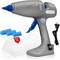 Hot Glue Gun, Full-Size Glue Gun 80 & 120W, Stand-Up Large Glue Guns Anti-Dripping Dual High Temp Hot Melt Glue Gun With 12 Glue Sticks for Craft Art Creative Office Decor DIY Quick Repairs